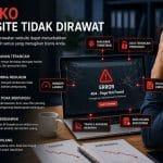 Risiko website tidak dirawat seperti serangan hacker, website lambat, kehilangan data, dan penurunan ranking SEO.